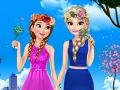                                                                     Elsa And Anna: Spring DressUp קחשמ