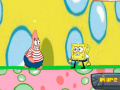                                                                     SpongeBob and Patrick in the bubble world קחשמ