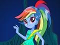                                                                     My Little Pony: Equestria Girls - Legend of Everfree Rainbow Dash Dress Up קחשמ