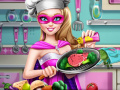                                                                     Super Barbie Real Cooking קחשמ