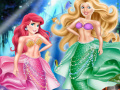                                                                     Mermaid Princesses Underwater Fashion קחשמ