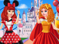                                                                     Snow White and Red Riding Hood Disneyland Shopping קחשמ