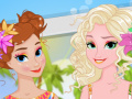                                                                     Anna And Elsa Tropical Vacation  קחשמ
