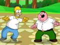                                                                     Street fight Homer Simpson Peter Griffin קחשמ