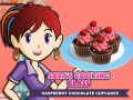                                                                     Sara’s Cooking Class: Raspberry Chocolate Cupcakes קחשמ