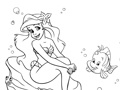                                                                       Mermaid: Coloring For Kids ליּפש
