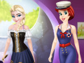                                                                       Ariel And Elsa Career Dress Up ליּפש