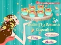                                                                     Butterfly Banana Cupcake קחשמ