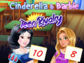                                                                       Cinderella & Barbie Teen Rivalry ליּפש