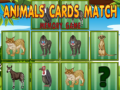                                                                     Animals Cards Match  קחשמ