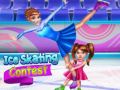                                                                     Ice Skating Contest קחשמ