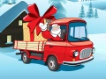                                                                     Christmas Vehicles Jigsaw קחשמ