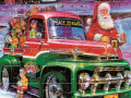                                                                     Santa Trucks Jigsaw קחשמ