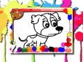                                                                     Dogs Coloring Book קחשמ