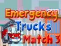                                                                     Emergency Trucks Match 3 קחשמ