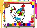                                                                       Chicken Coloring Book ליּפש