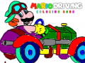                                                                     Mario Driving Coloring Book קחשמ