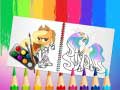                                                                     Sweet Pony Coloring Book קחשמ