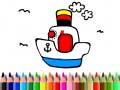                                                                     Back to School: Boat Coloring קחשמ