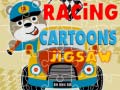                                                                     Racing Cartoons Jigsaw קחשמ