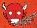                                                                     Halloween Mask Coloring Book קחשמ