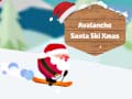                                                                     Avalanche Santa Ski Xmas קחשמ