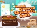                                                                     Double Layered Chocolate Cake קחשמ