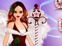                                                                     Christmas Dress Up Doll & the sity קחשמ
