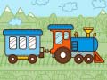                                                                       Trains For Kids Coloring ליּפש