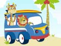                                                                    Cute Animals With Cars Difference קחשמ