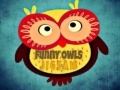                                                                     Funny Owls Jigsaw קחשמ