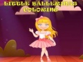                                                                       Little Ballerinas Coloring ליּפש