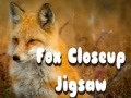                                                                     Fox Closeup Jigsaw קחשמ