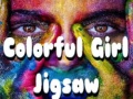                                                                     Colorful Girl Jigsaw קחשמ