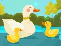                                                                     Mother Duck and Ducklings Jigsaw קחשמ