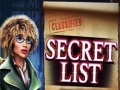                                                                     Secret List קחשמ