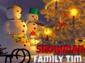                                                                     Snowman Family Time קחשמ