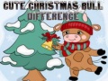                                                                       Cute Christmas Bull Difference ליּפש