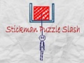                                                                       Stickman Puzzle Slash ליּפש