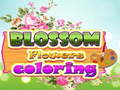                                                                       Blossom Flowers Coloring ליּפש