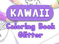                                                                     Kawaii Coloring Book Glitter קחשמ