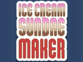                                                                     Ice Cream Sundae Maker קחשמ
