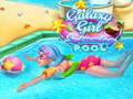                                                                     Galaxy Girl Swimming Pool קחשמ