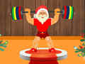                                                                     Santa Weightlifter קחשמ