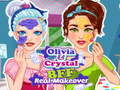                                                                     Crystal and Olivia BFF Real Makeover קחשמ