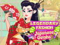                                                                     Legendary Fashion Japanese Geisha קחשמ