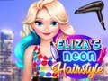                                                                     Eliza's Neon Hairstyle קחשמ