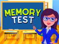                                                                       Memory Test ליּפש