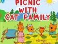                                                                       Picnic With Cat Family ליּפש