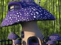                                                                       Funny Mushroom Houses Jigsaw ליּפש